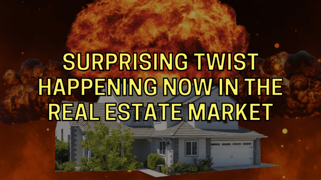 Surprising Twist Happening Now in the Real Estate Market Watch Jim Bottrell tell you about the surprising turn the real estate market just took that nobody is talking about... yet... and how you can capitalize on it.