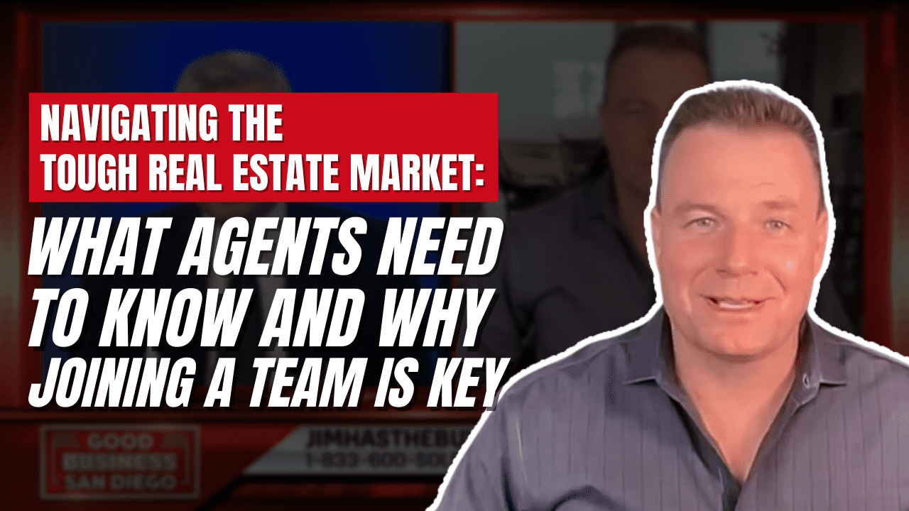 Navigating the Tough Real Estate Market: What Agents Need to Know and Why Joining a Team is Key